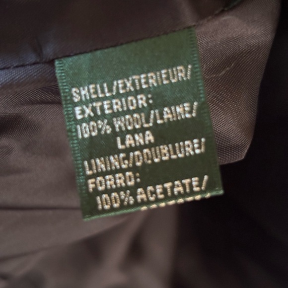 Lauren Ralph Lauren Tweed Moto Jacket Blazer - Picture 7 of 8